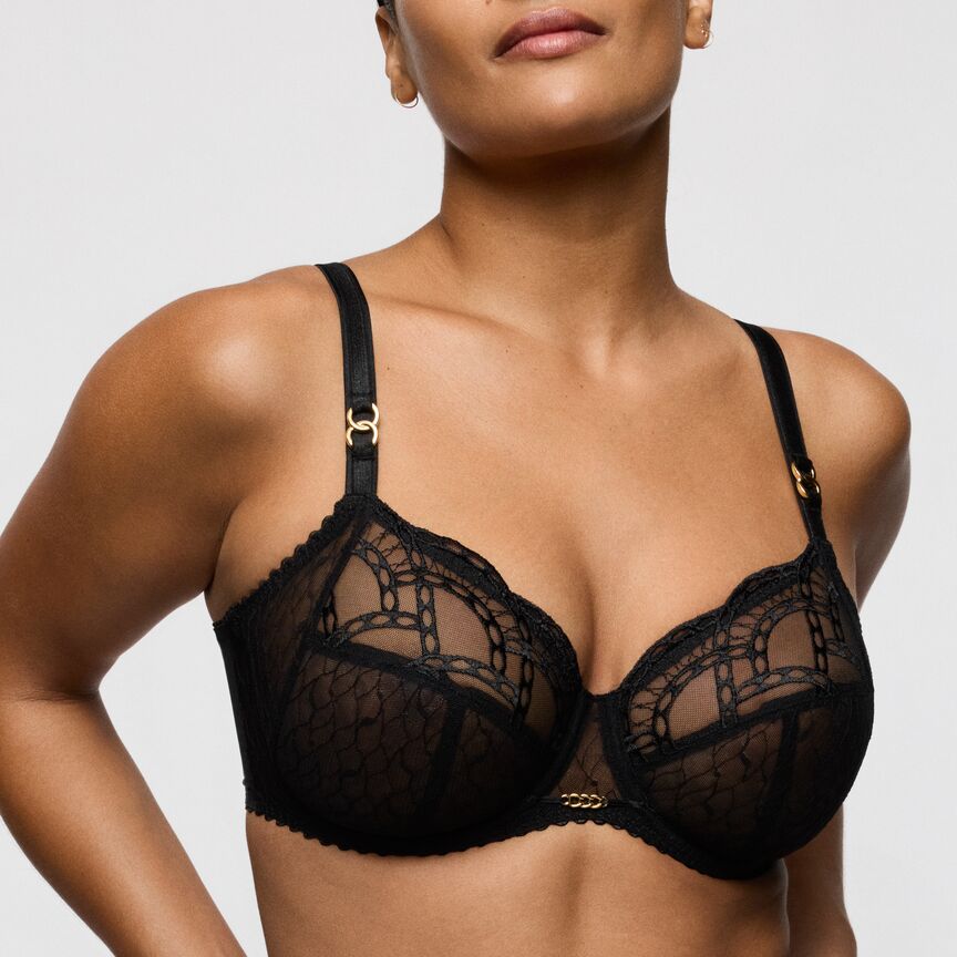 Soutien-gorge emboitant Naica. noir