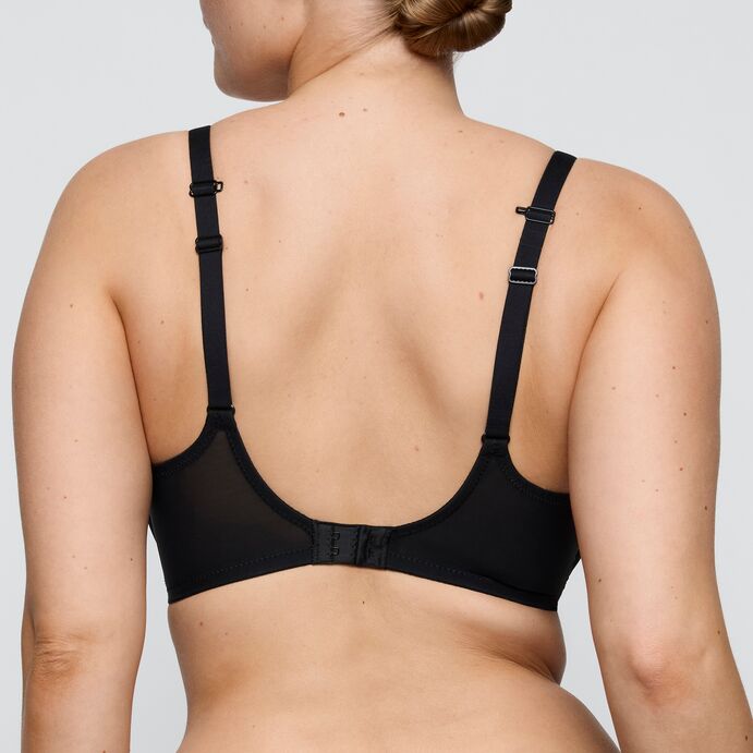 Soutien gorge rembourré Plongeant Sheary noir