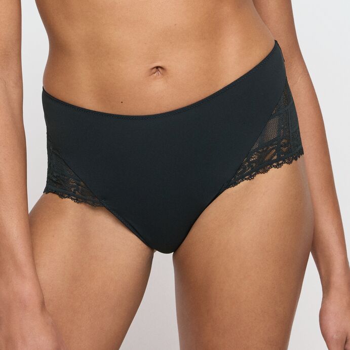 Slip haut Jadei ivoire Deep forest