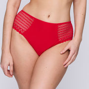Culotte haute East End rouge
