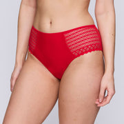 Culotte haute East End rouge