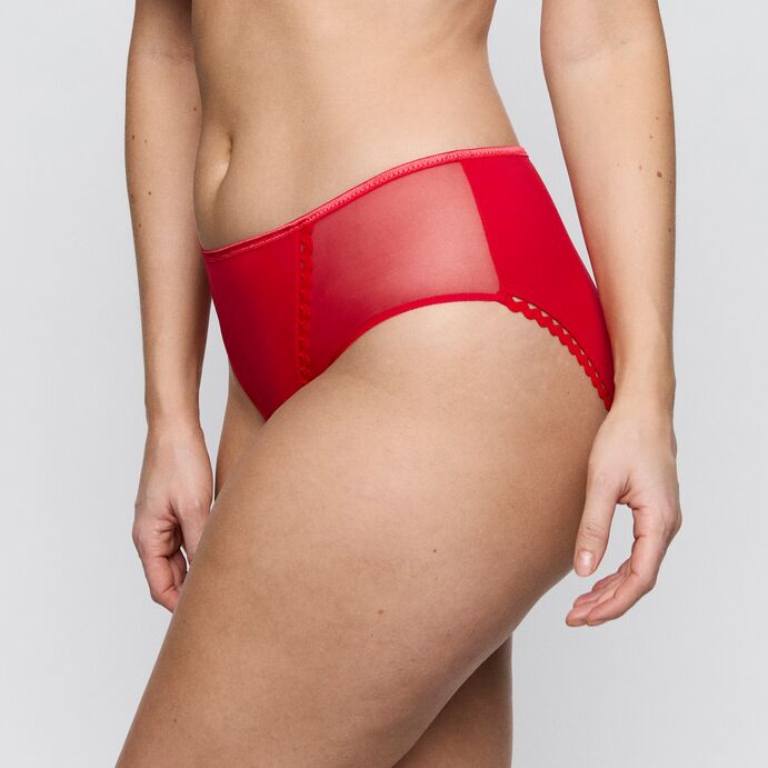 Slip taille haute WOW Girl Rouge