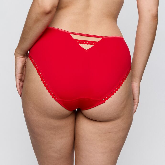 Slip taille haute WOW Girl Rouge
