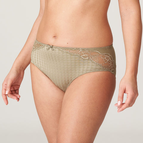 Slip taille haute MADISON Golden Olive