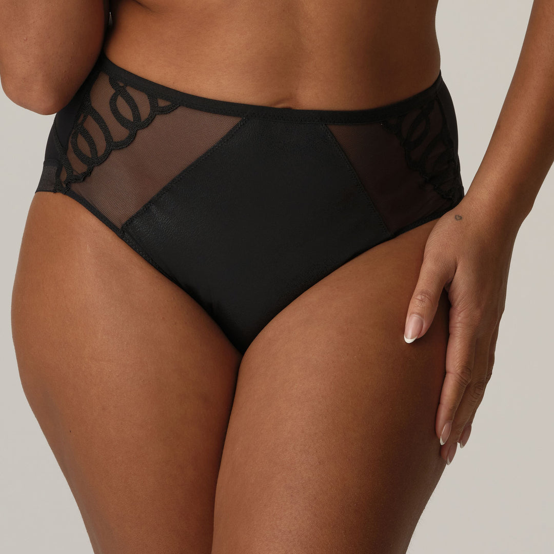 Slip haut noir Vallarta