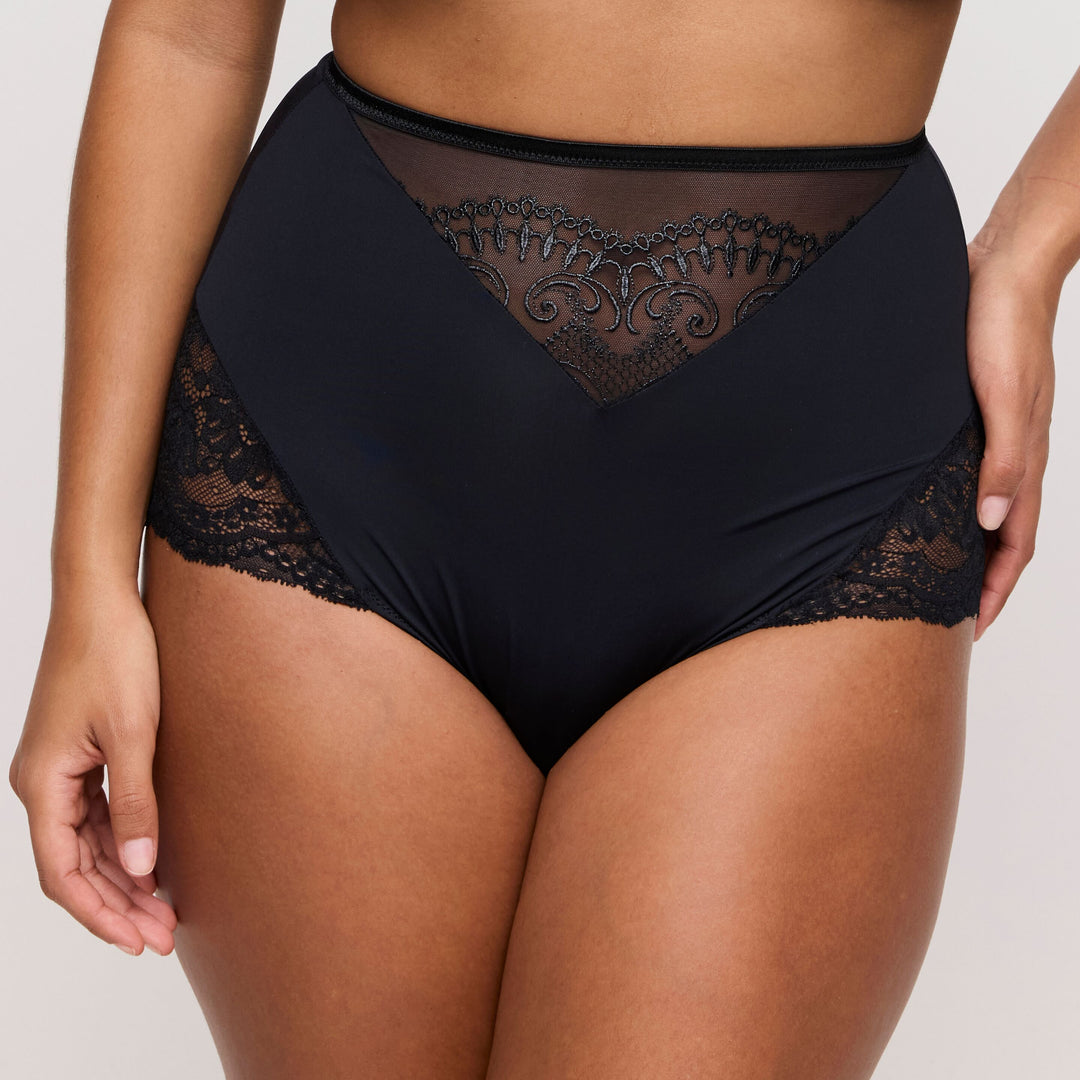 Slip haut noir Shimla