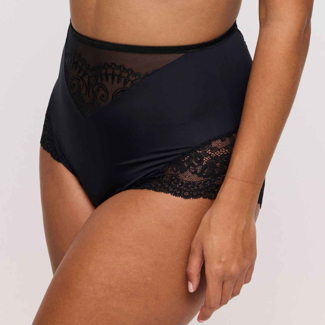 Slip haut noir Shimla