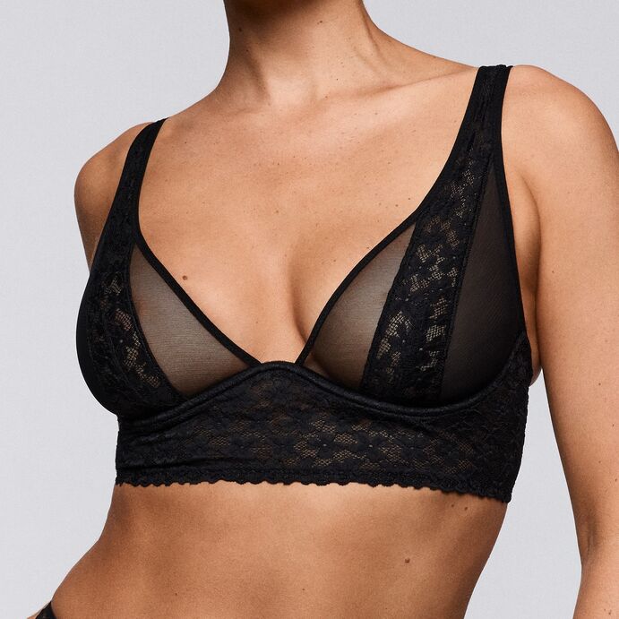 Soutien gorge brassière noire Ariarne