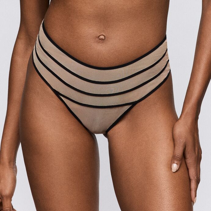 Slip taille haute Yulimar noir