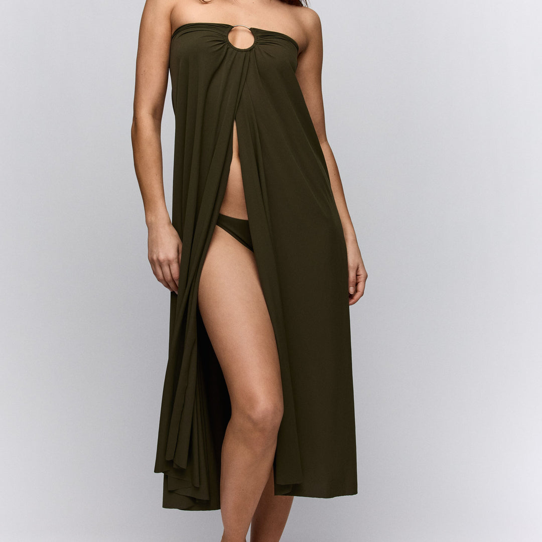 Jupe Lita olive green