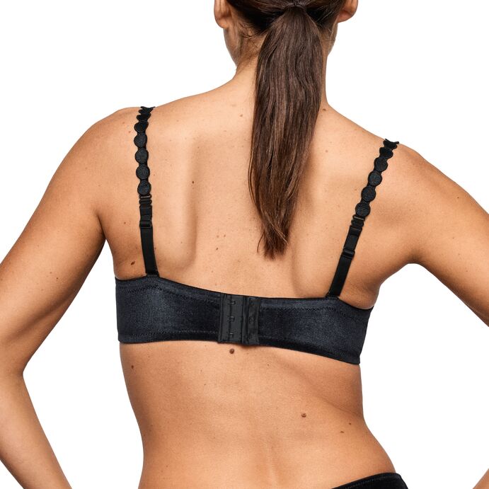 Soutien-gorge Coque coeur Tom Velour noir