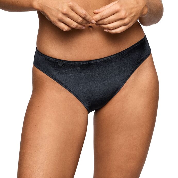 Slip TOM noir velour