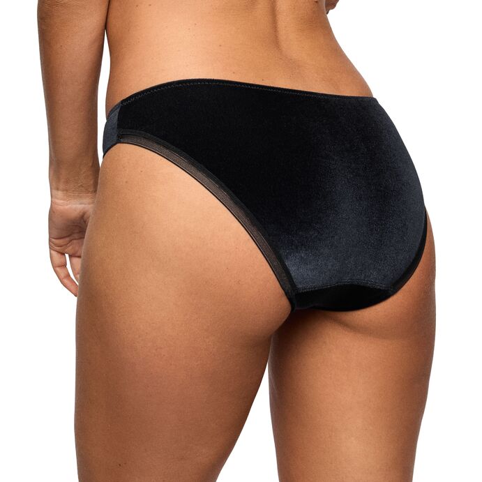 Slip TOM noir velour