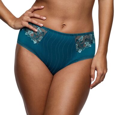 Slip taille haute brésilien Deauville Peacock