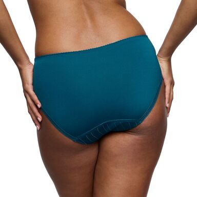 Slip taille haute brésilien Deauville Peacock