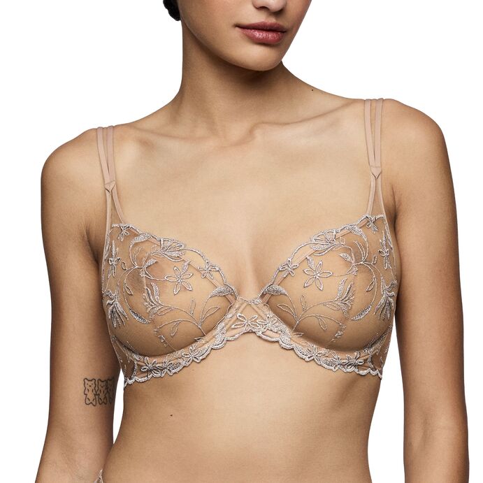 Soutien-gorge corbeille Shay Argent