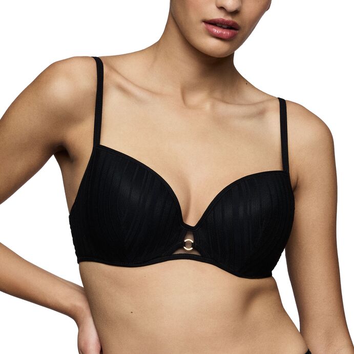 Soutien-gorge push up noir Mandl