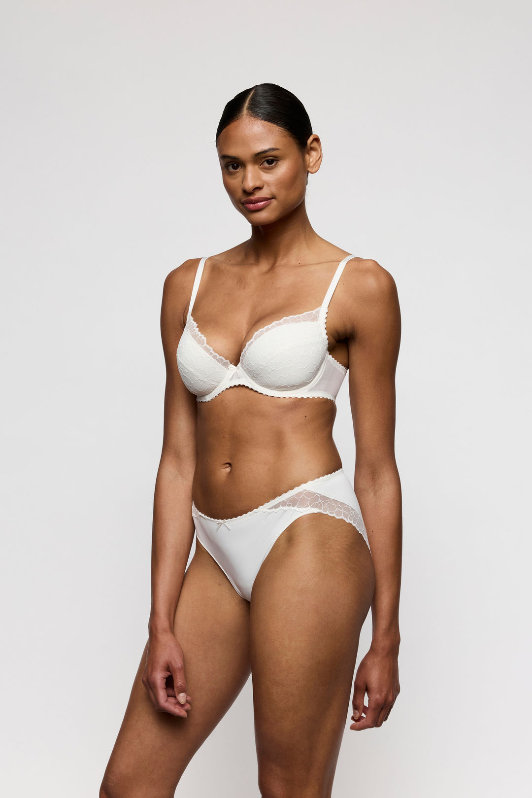 Soutien-gorge push up Azelie ivoire