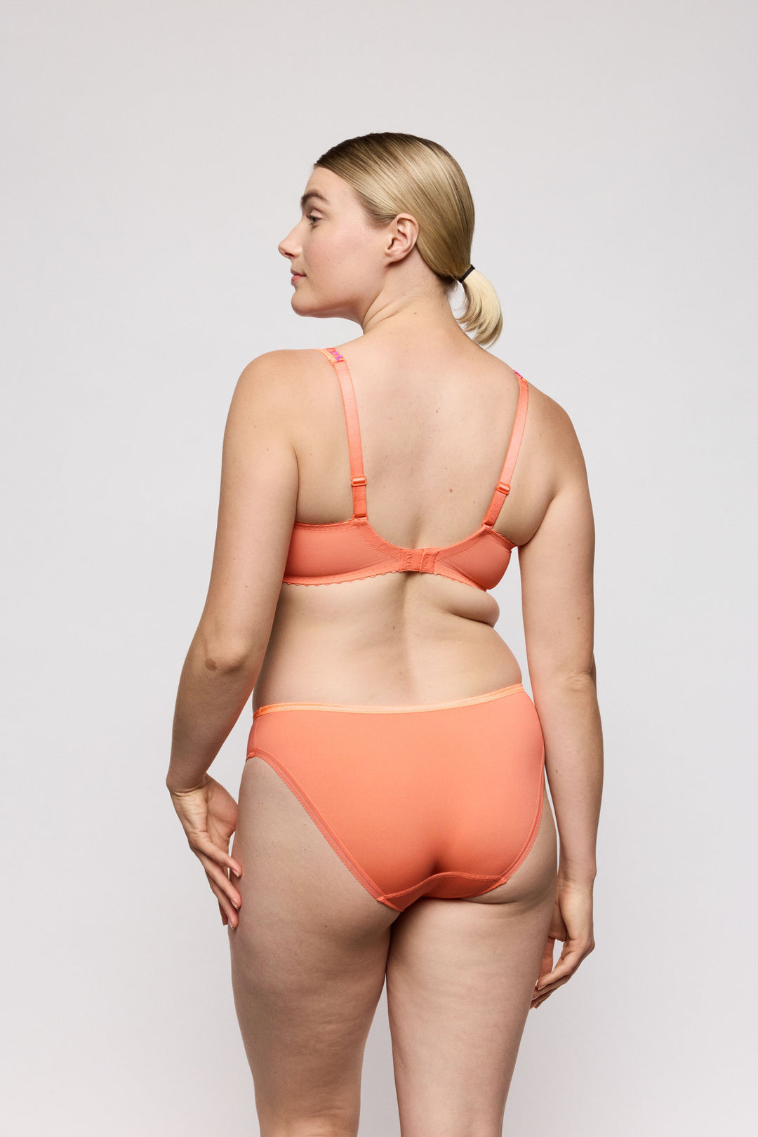Soutien gorge mousse plongeant Devdaha Sunset Blush