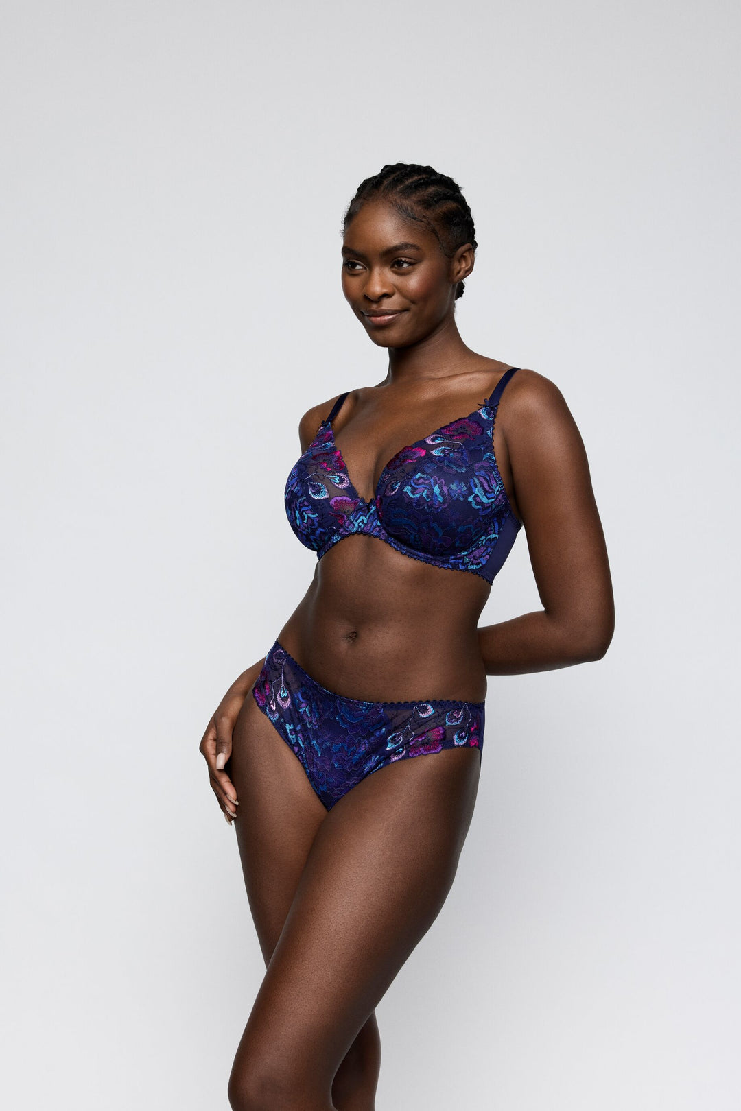 Soutien-gorge décolleté plongeant San Angel blue