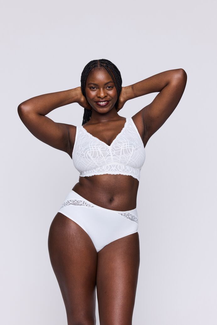 Soutien gorge sans armature Salerno ivoire