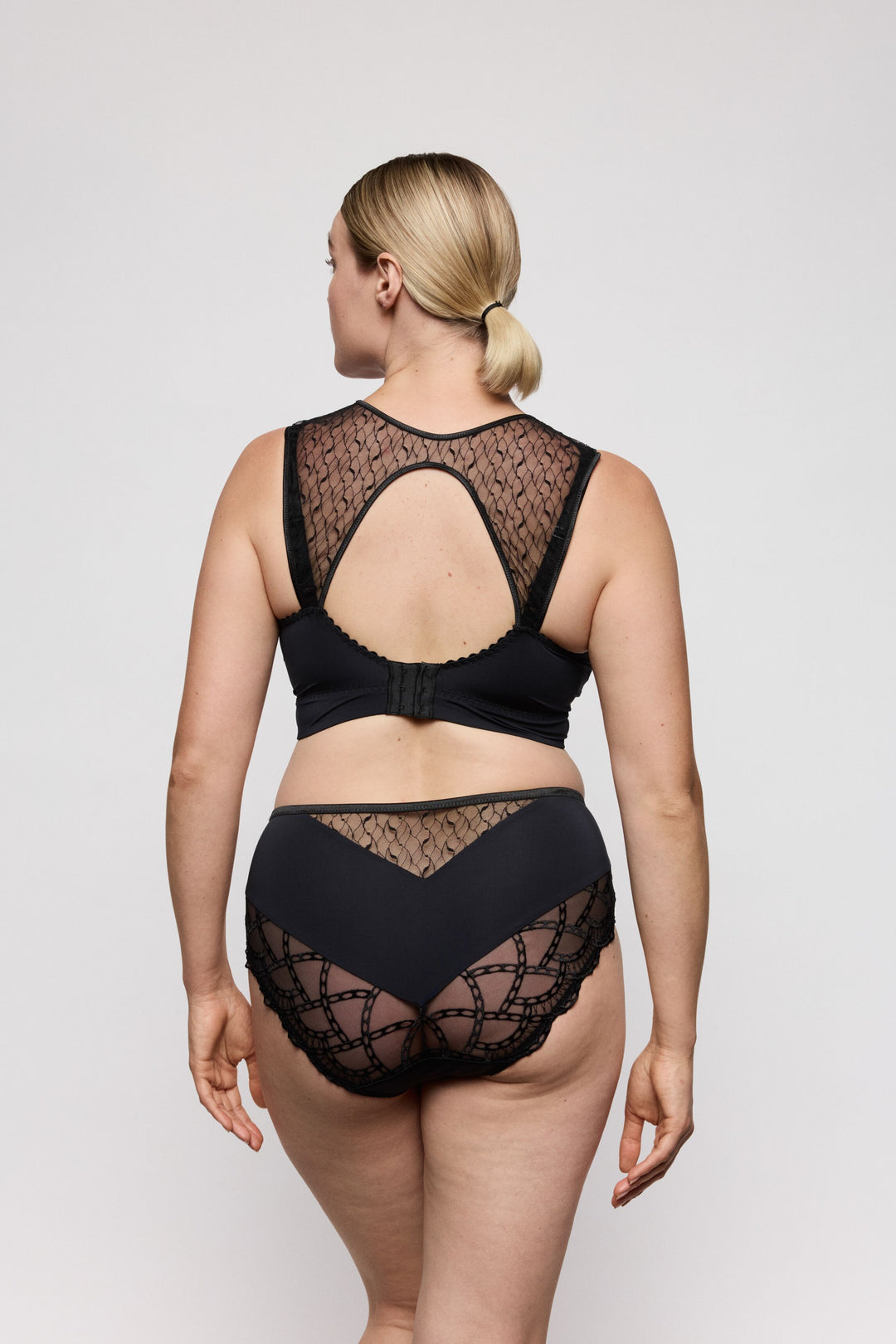 Brassière top sans armature Naica noir