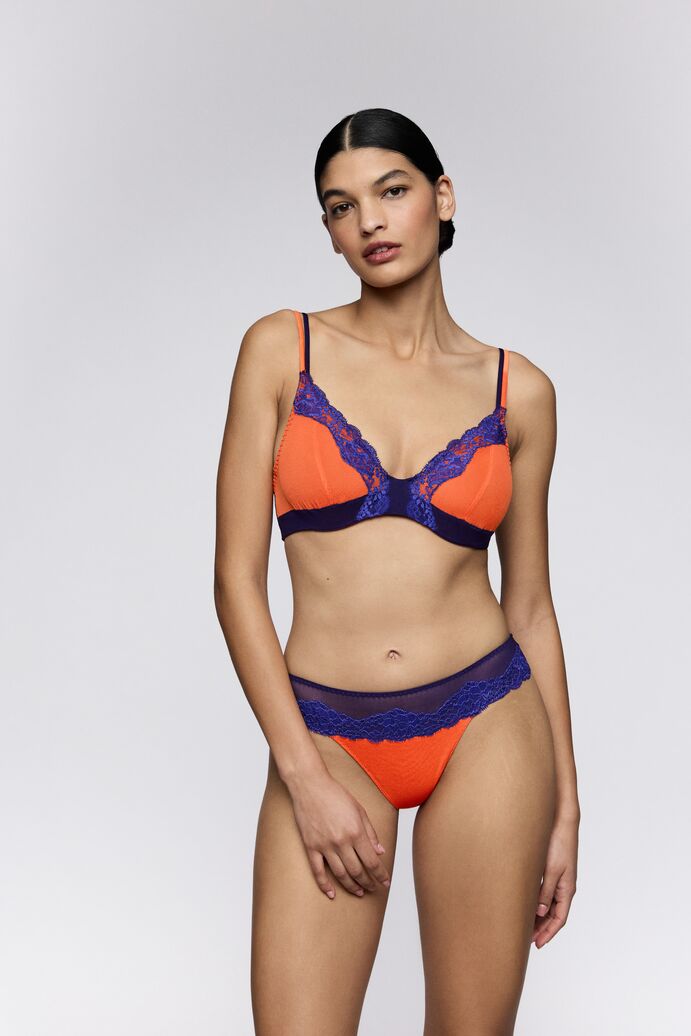 Soutien-gorge emboitant à armatures Bremer Orange