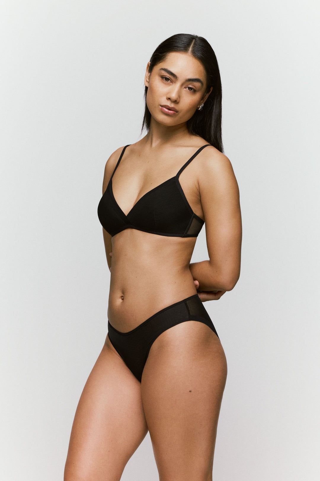 Soutien-gorge sans armature noir Chalmers
