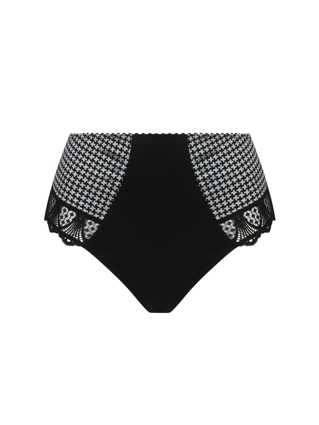 Slip haut Icone business pied de poule