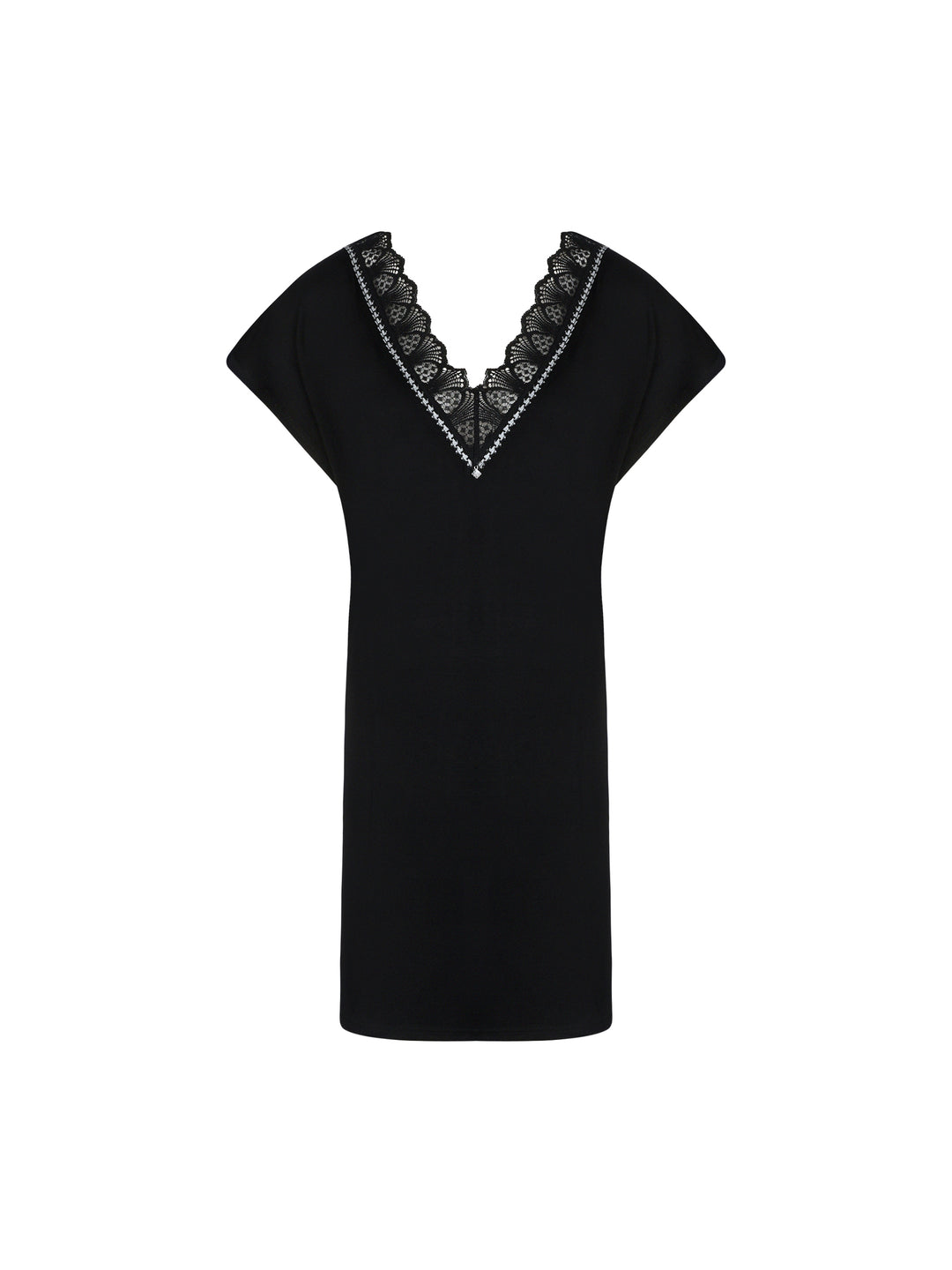 Chemise de nuit Icone business pied de poule