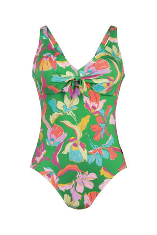 Maillot de bain 1 pièce vert Olivia