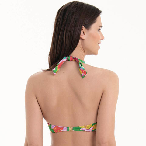 Maillot de bain 2 pièces vert Amira