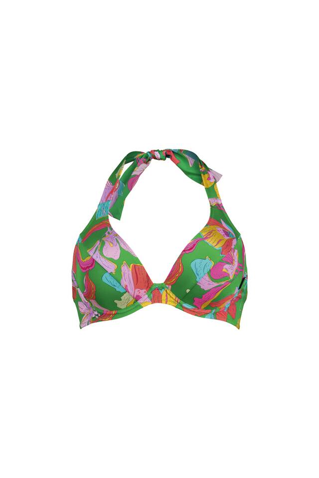 Maillot de bain 2 pièces vert Amira