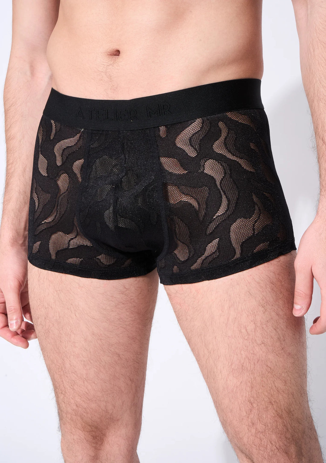 Boxer homme noir Instinct