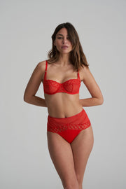 Soutien-gorge corbeille Jhana rouge