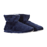 Coffret noël : Chausson boots bleu chaud