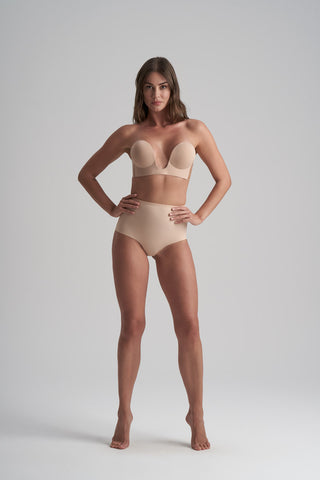 Soutien-gorge décollette  autocollant dos nu Seamless nue