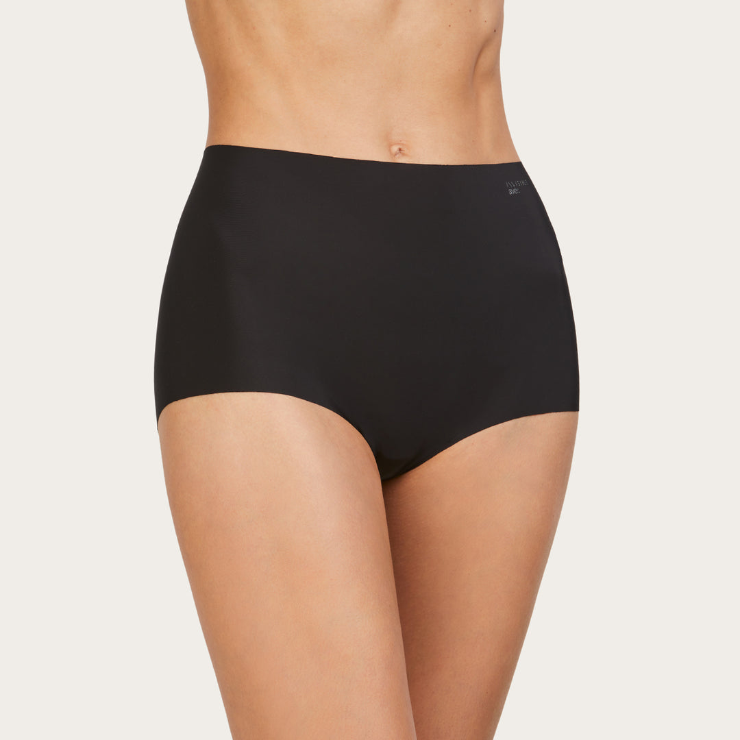 Short taille haute microfibre – Invisible seconde peau noir
