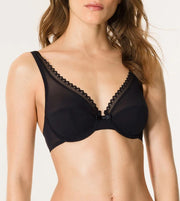 Soutien-gorge emboîtant Oxygène armature noir