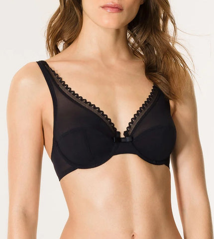 Soutien-gorge emboîtant Oxygène armature noir
