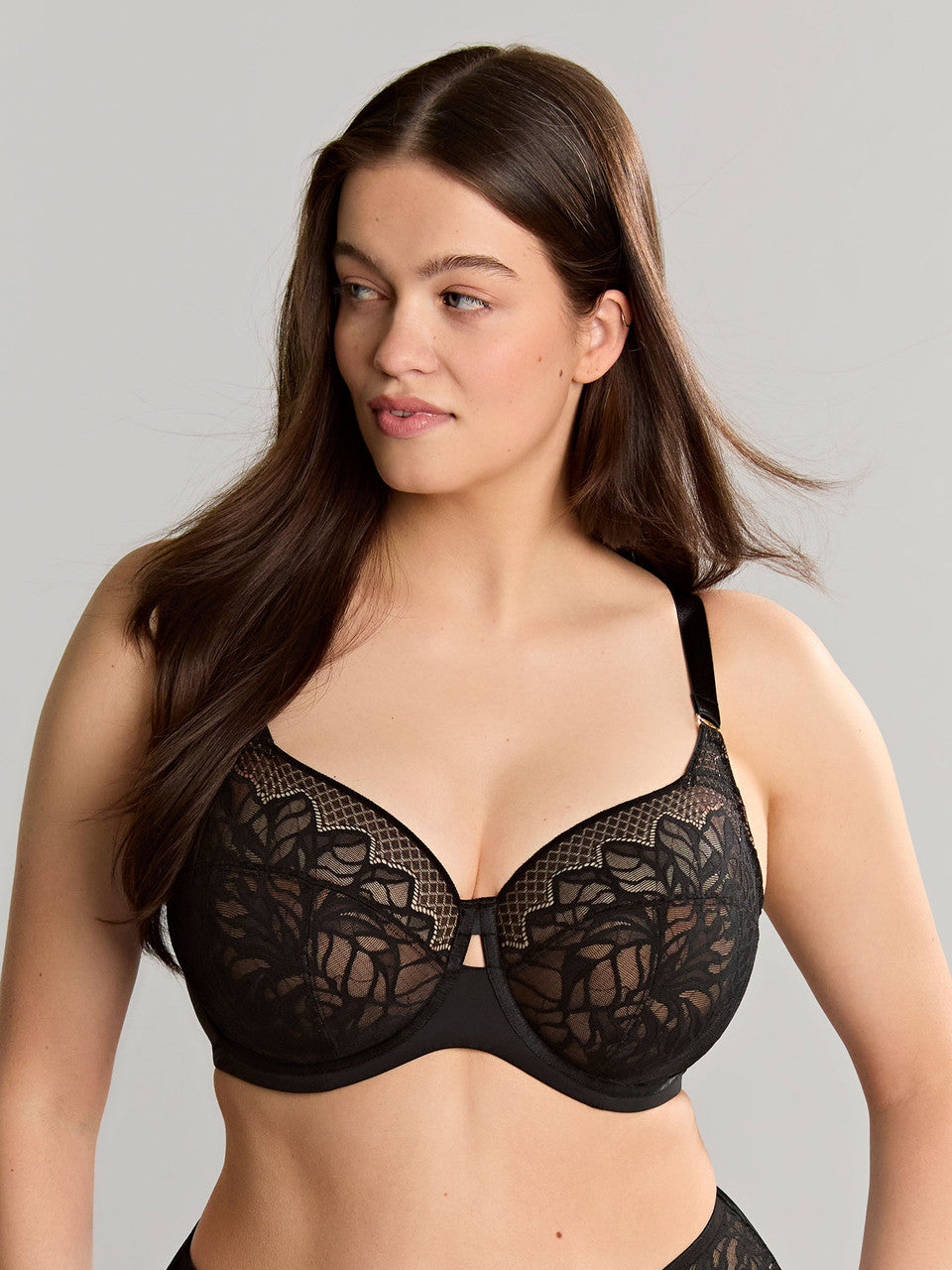 Soutien-gorge emboitant noir Sophia