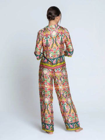 Pantalon Libertine en fleurs