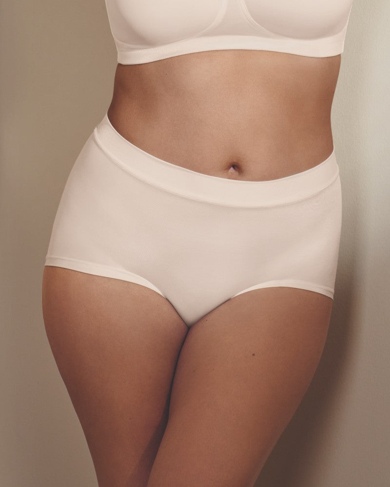 Culotte panty taille haute Ivoire Claire
