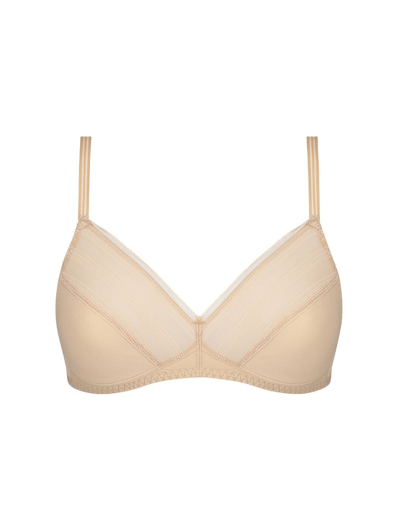 Soutien-gorge sans armature New apesanteur Skin rose