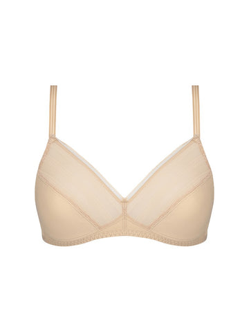 Soutien-gorge sans armature New apesanteur Skin rose