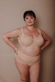 Soutien-gorge armature bien être New apesanteur Skin rose