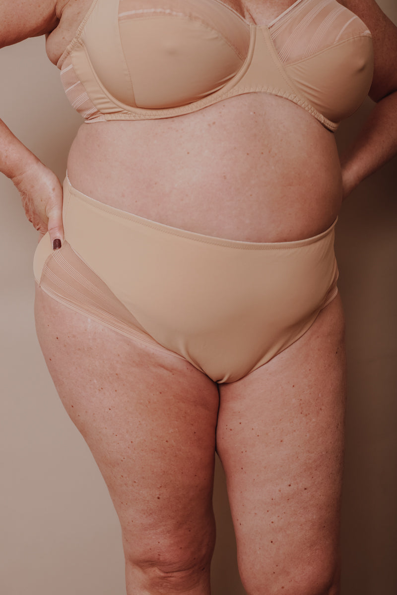 Slip haut New apesanteur Skin rose