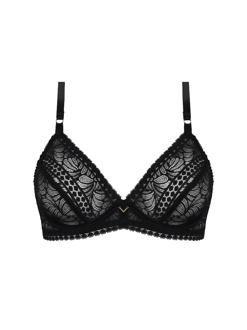 Soutien-gorge triangle Atelier séduction noir