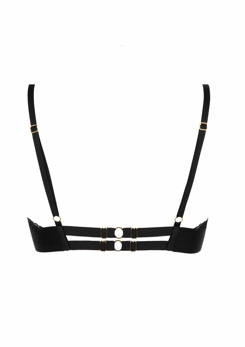 Soutien-gorge corbeille noir Evasion Sensuelle