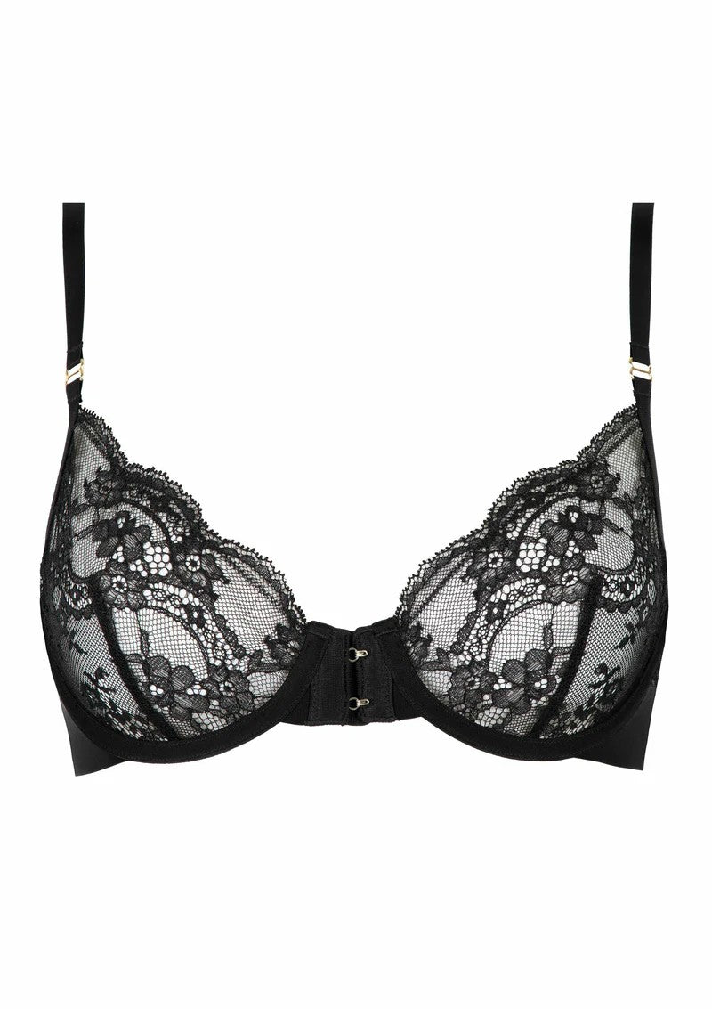 Soutien-gorge corbeille noir Evasion Sensuelle